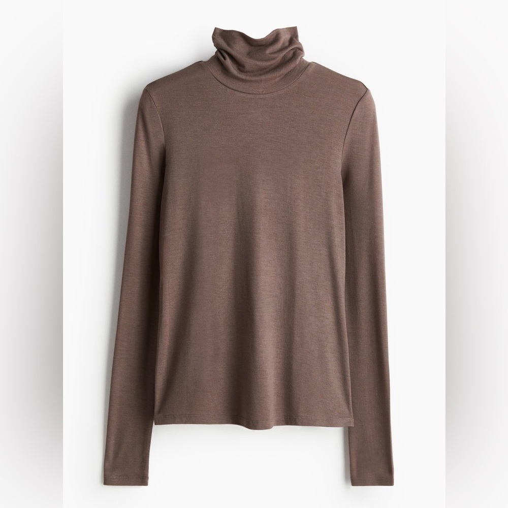 H&M Long Sleeve Turtleneck Top